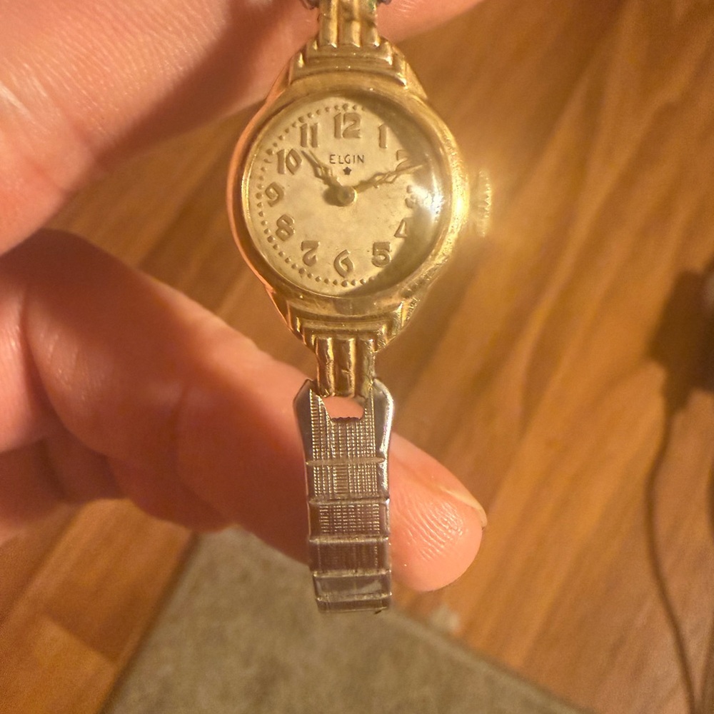 14 Kt gold filled Elgin Women’s watch